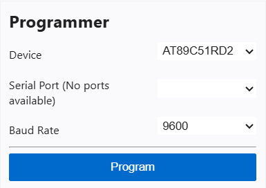 Program Menu